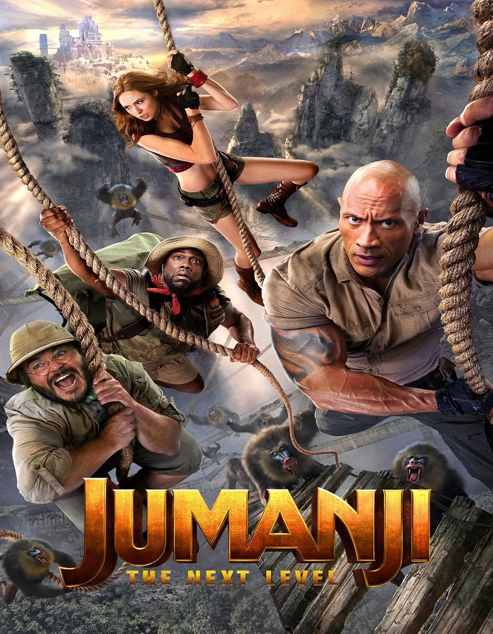 Jumanji 3 The Next Level (2019) จูแมนจี้ 3 เกมดูดโลก ตะลุยด่านมหัศจรรย์